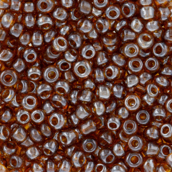 Бисер "Zlatka" GR 11/0 (0101-0121А) 10 г №0102C янтарный