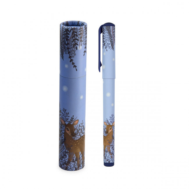 Ручка шариковая 0,7мм синяя "DreamWrite. Оленёнок", BV/20-0264/02 (24)