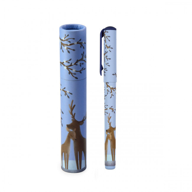 Ручка шариковая 0,7мм синяя "DreamWrite. Оленёнок", BV/20-0264/02 (24)