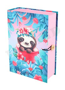 Коробка-книга "Ленивец" (150х250х70) КК-4823