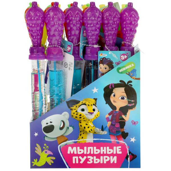 Мыльные пузыри "МУЛЬТ" колба с игрушкой, фрукты, 50мл диспл. ИГРАЕМ ВМЕСТЕ уп-24шт в кор.12уп Мыльные пузыри "МУЛЬТ" колба с игрушкой, фрукты, 50мл диспл. ИГРАЕМ ВМЕСТЕ уп-24шт в кор.12уп