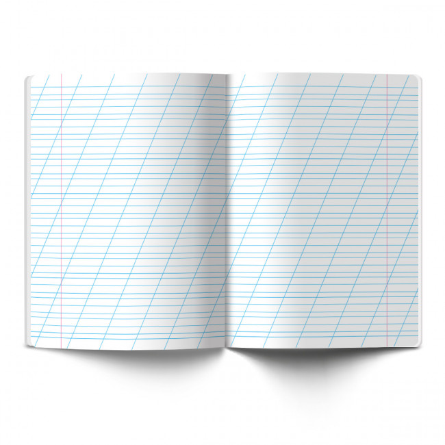 Тетрадь 12 косая линия с доп. горизонтальной "Классная" скрепка, Светоч/12ТСК5_1_1_8_000291 (25/250)