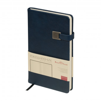 Ежедневник А5 136л недатированный "Premier", тёмно-синий, BV/3-686/04 (20)