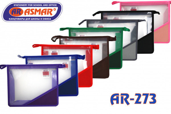 Папка "ASMAR" кожзам, однотонный, А4 на молнии, цвета-ассорти (12) Папка "ASMAR" кожзам, однотонный, А4 на молнии, цвета-ассорти (12)