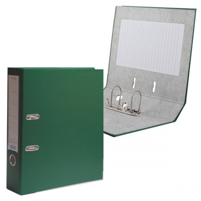 Регистратор А4 75мм PVC, зеленый, Attomex/3093309 (50) Регистратор А4 75мм PVC, зеленый, Attomex/3093309 (50)