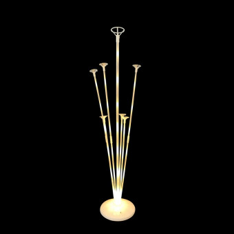 Держатель для воздушных шаров с подсветкой, 70 см, на 7 шаров, цвет белый, Микрос/Ч35013