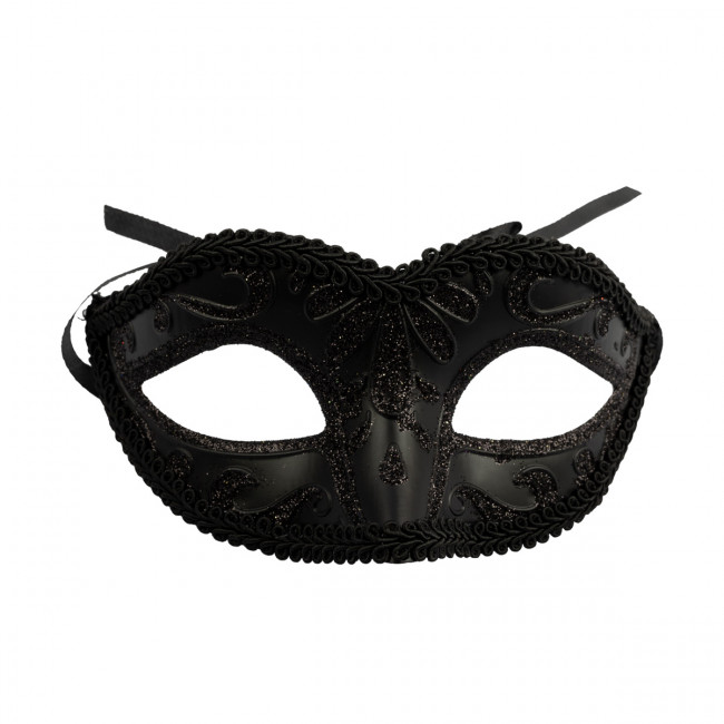 Маска карнавальная, цвет черный, BOOMZEE/PBZ-35