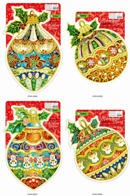 НАКЛЕЙКИ ОФОРМИТЕЛЬСКИЕ, DARLENS, 280Х416 ММ, АССОРТИ