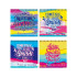 Скетчбук 17х17см гребень 50л. "Больше цвета!" выборочный лак (ассорти)