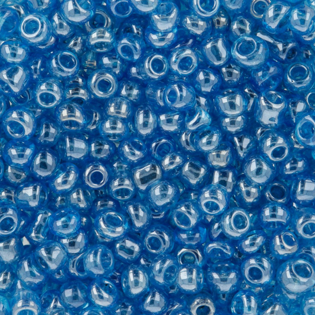 Бисер "Zlatka" GR 11/0 (0101-0121А) 10 г №0103B т.голубой