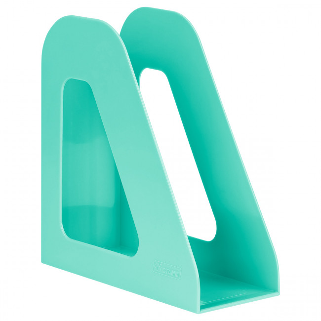 Лоток h 240мм для бумаг, вертикальный "Фаворит", мятный, СТАММ/ЛТВ-31278 (6)