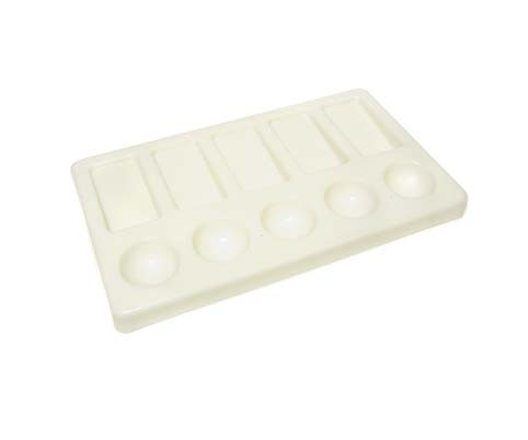 Палитра BQ-283/AQ-134"Художника" прямоугольная 19*11см, белая (5/300) Палитра BQ-283/AQ-134"Художника" прямоугольная 19*11см, белая (5/300)