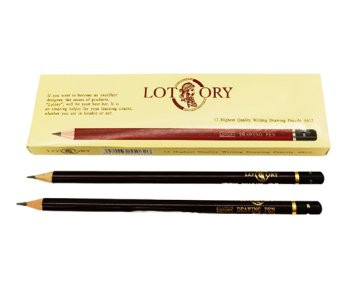 Карандаш пр.  LOTORY JY-26 (В) круглые, деревянные, заточеные, в к/кор №6812 (12/144)