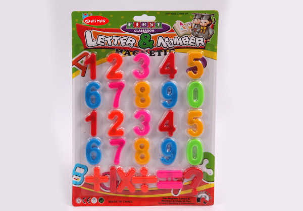 Магнитные цифры и знаки, 4см, Asmar