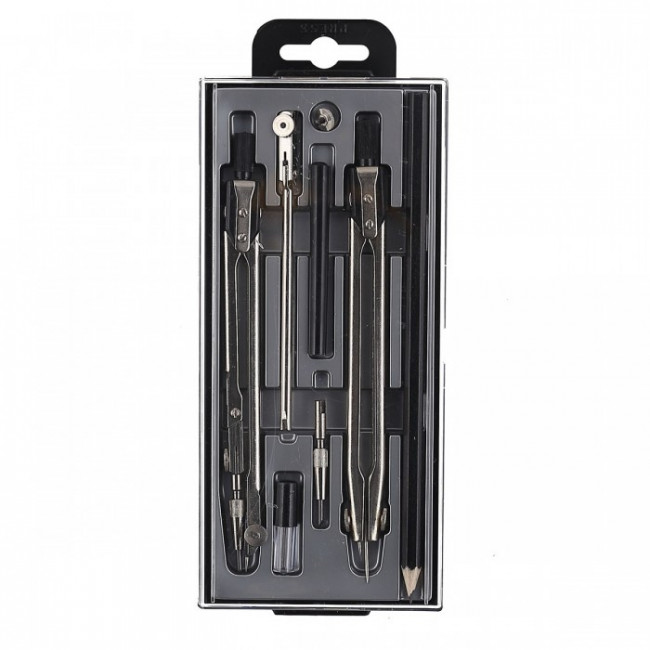 Набор чертежный "Globus. Техника" (08 предметов), НЧ8-70-60