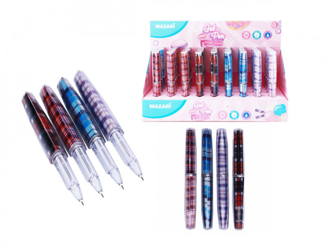 Ручка гелевая SWIFT, СИНЯЯ, игольчатый пишущий узел 0,5 мм, цветной пластиковый корпус 4 дизайна, сменный стержень 122 мм, ассорти 4 дизайна, картонный дисплей Ручка гелевая SWIFT, СИНЯЯ, игольчатый пишущий узел 0,5 мм, цветной пластиковый корпус 4 дизайна, сменный стержень 122 мм, ассорти 4 дизайна, картонный дисплей