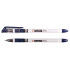 Ручка шариковая 0,7мм синяя "Track" на масляной основе, матовый белый корпус, PIANO (12/144)