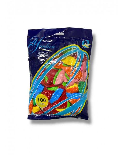 Набор воздушных шаров "Звёзды" размер 12, 100шт, MAG-260135