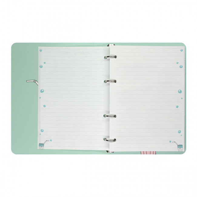 Тетрадь А5 80л линия "Enjoy me", со сменным блоком, на кольцах, BV/7-80-631/04 (16)