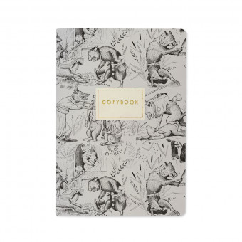 Тетрадь 40 клетка "Приключения лиса" сшивка, BV/7-40-001/17 (24)