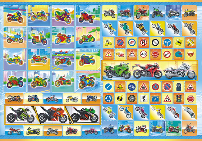 Раскраска с наклейками (А4) РН-1098