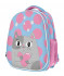Рюкзак Schoolformat ERGONOMIC LIGHT 2 AMORE CAT 21 л голуб. 38х29х19 жестк. каркас 2 отд. молния д/девочек