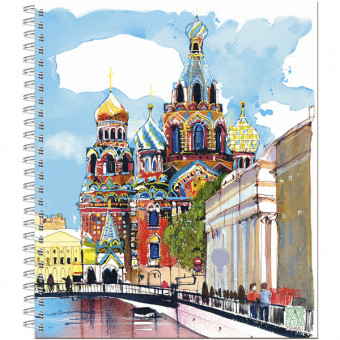 Тетрадь общ.,170х203, 48л., гребень "Питерские скетчи", 4+0, 4 диз (30) Тетрадь общ.,170х203, 48л., гребень "Питерские скетчи", 4+0, 4 диз (30)