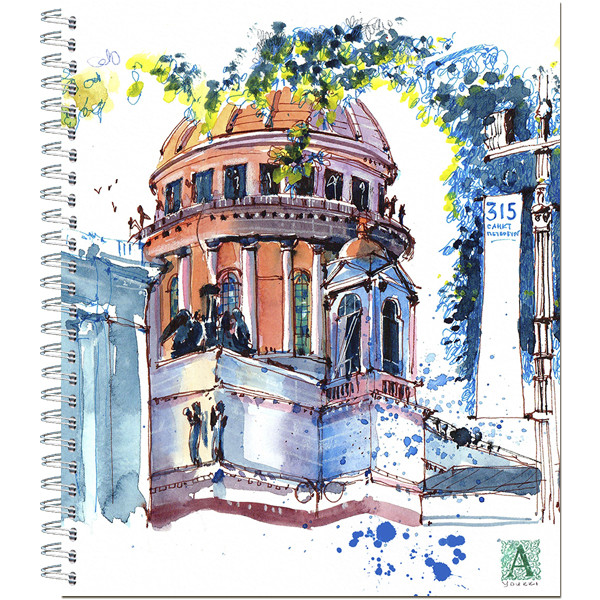 Тетрадь общ.,170х203, 48л., гребень "Питерские скетчи", 4+0, 4 диз (30) Тетрадь общ.,170х203, 48л., гребень "Питерские скетчи", 4+0, 4 диз (30)