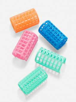 Бигуди пластмассовые с зажимом 000445-2