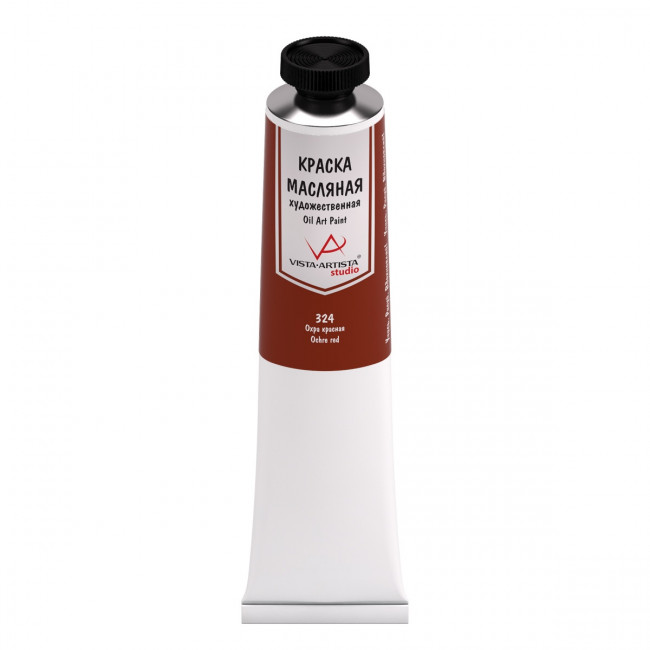 Краска масляная 45мл 324 Охра красная, Studio, VISTA-ARTISTA/ VAOS-45 324 Краска масляная 45мл 324 Охра красная, Studio, VISTA-ARTISTA/ VAOS-45 324