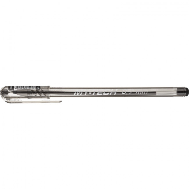 Ручка шариковая черная 0,7мм "MY-TECH"  PenSan/2240/25/черн (25)