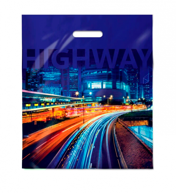 Пакет ПВД (40*47) 45 мкм "Магистраль" с вырубной ручкой (50/500)