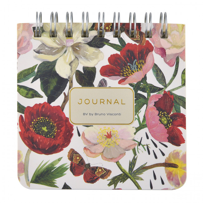 Блокнот А6 60л линия "Pocket Journal. Пионы", на гребне, BV/3-649/02 (96)