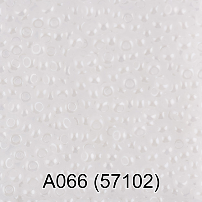 Бисер Чехия "GAMMA" круглый 1   10/0   2.3 мм    5 г  1-й сорт A066 белый ( 57102 )