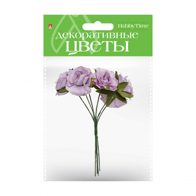 Декоративные цветы, в связке, 4 вида, №3, BV/2-558/03 Декоративные цветы, в связке, 4 вида, №3, BV/2-558/03
