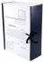 Архивный короб А4 10см "Дело" бумвинил, складывающийся, синий, КСД4100-203 (25)