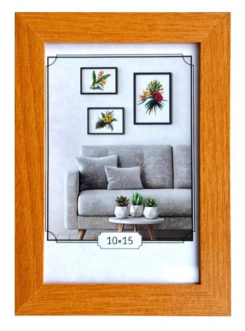 Фоторамка деревянная МДФ 10*15см, WENZER OFFICE, №6, ширина 18мм, толщина 12мм, миланский орех, акриловое небьющееся стекло Фоторамка деревянная МДФ 10*15см, WENZER OFFICE, №6, ширина 18мм, толщина 12мм, миланский орех, акриловое небьющееся стекло