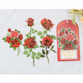 Наклейки А6 декоративные "Romantic roses", 10шт, ARTCoco/HGD-LMMG004 Наклейки А6 декоративные "Romantic roses", 10шт, ARTCoco/HGD-LMMG004