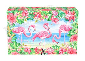 Коробка-книга "Фламинго" (135х200х60) КК-4830