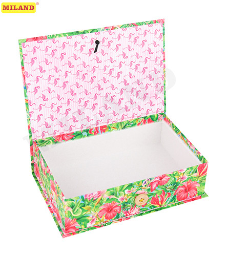 Коробка-книга "Фламинго" (135х200х60) КК-4830