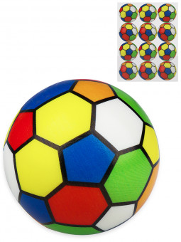 Мяч мягкий ППУ 6,3см "Радость"(12шт.в упаковке) ( Арт. ММ-2128) кратно 12