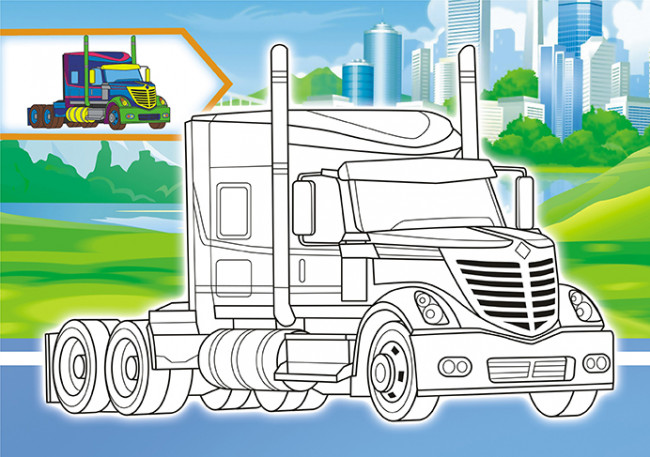 Раскраска (А5) РКС-1081 Раскраска (А5) РКС-1081