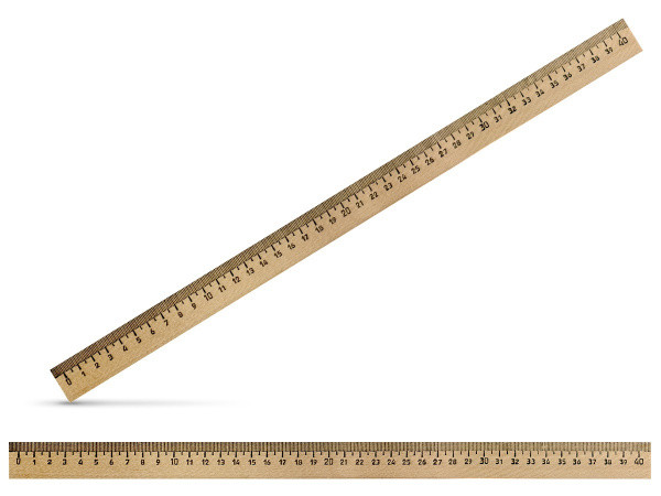 ЛИНЕЙКА ДЕРЕВЯННАЯ 40см, ЛМП-400