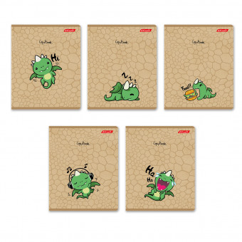 Тетрадь 48 линия "Подраконим!" скрепка, Светоч/48ТЕТл-001 000762 (10/60)