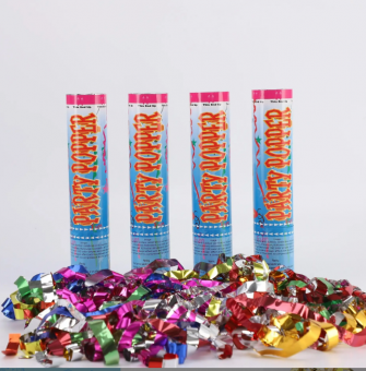 Хлопушка "Fun Party Popper" серпантин, 20 см, Магистр/MAG-8820/хл105226