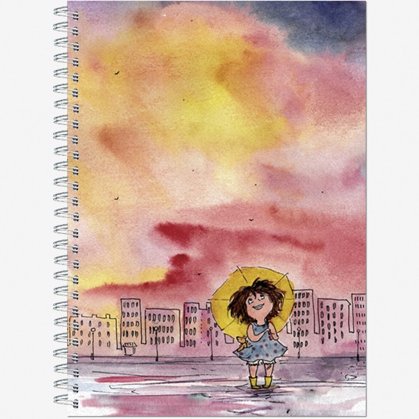 Блокнот-скетчбук А5 60л "Прогулка" гребень, Полином/2819 (10) Блокнот-скетчбук А5 60л "Прогулка" гребень, Полином/2819 (10)