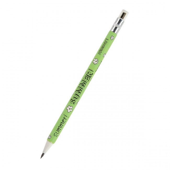 Карандаш механический цанговый 2мм HB "FunGraphix. Лето", с точилкой, BV/21-0041/13 (24)