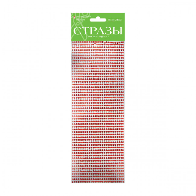 Самоклеящиеся стразы d 3мм "Однотонные", 6цв, №5, BV/2-124/01