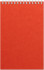 Блокнот А5 60л клетка "Office" на гребне, оранжевый, BV/61366 (32)