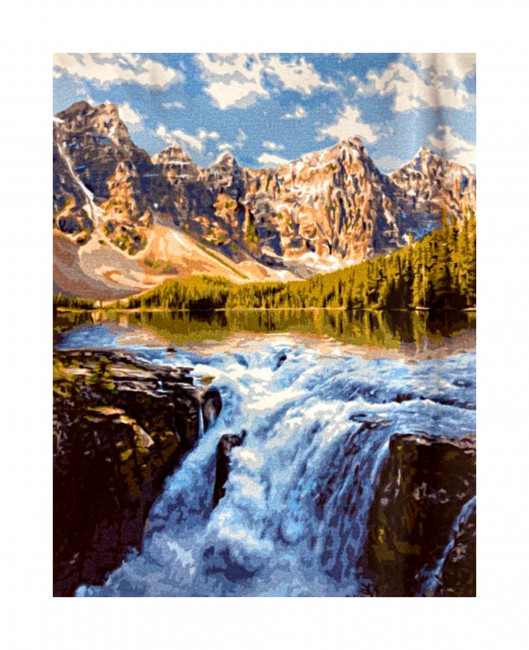 Картина по номерам "Водопад" 40*50, GLA39, мягкая упаковка